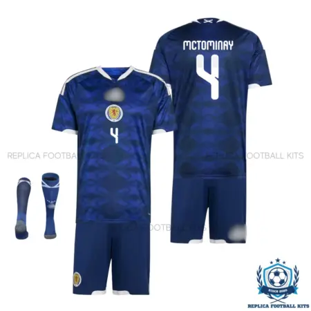 Scotland World Cup McTominay 4 Home Kids Replica Kit 2026 - overview