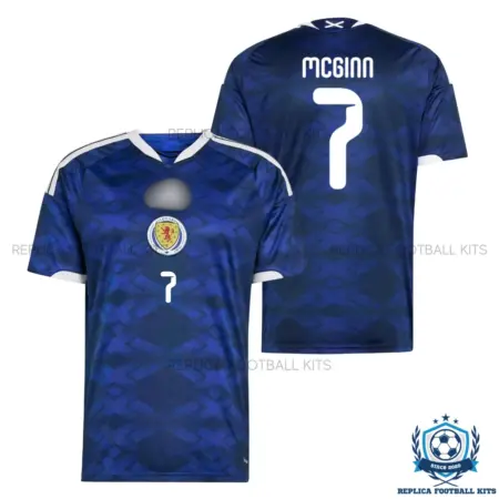 Scotland World Cup MCGinn 7 Home Men Replica Shirt 2026 - overview