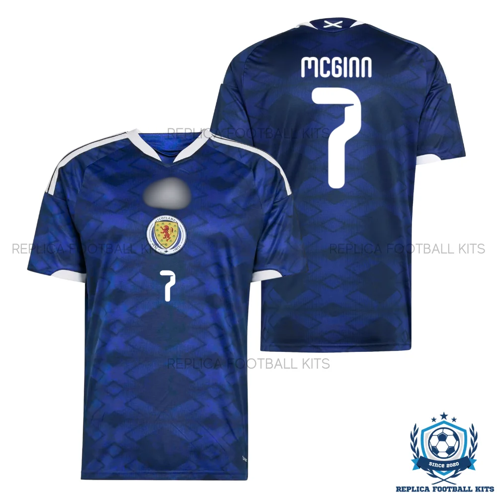 Scotland World Cup MCGinn 7 Home Men Replica Shirt 2026 - overview