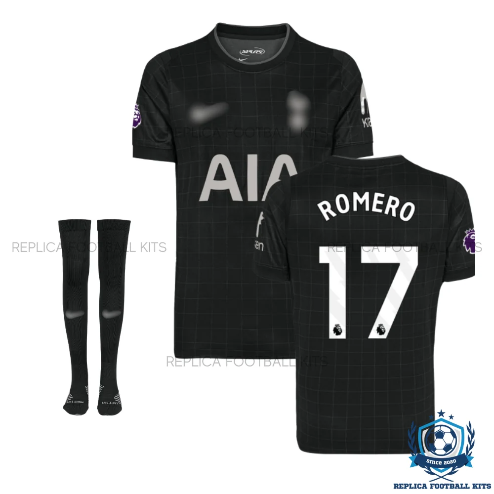 Tottenham Hotspur ROMERO 17 Away Kids Replica Football Kit 2025/26