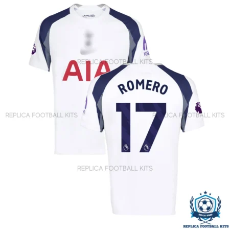 Tottenham Hotspur Romero 17 Home Men Replica Shirt 25/26 - overview