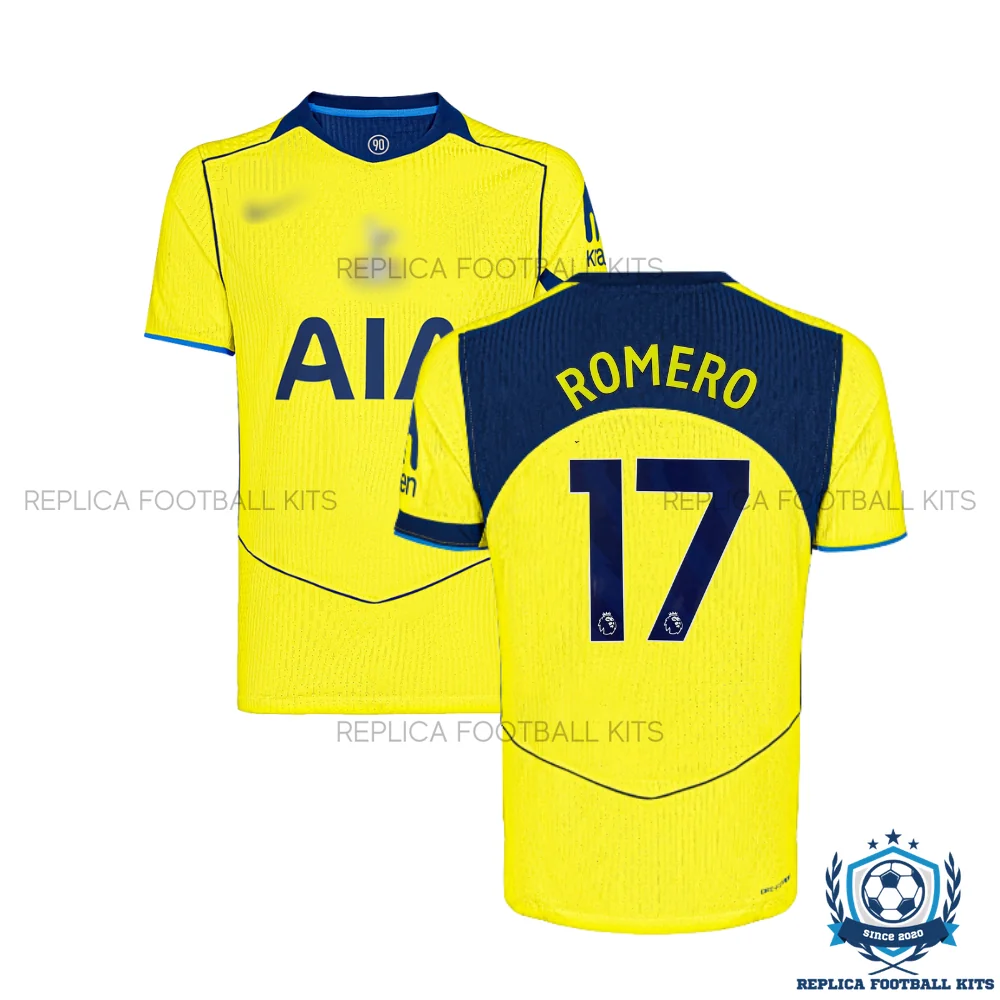 Tottenham Hotspur ROMERO 17 Third Kids Replica Football Kit 2025
