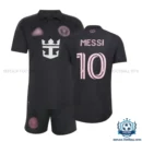 Inter Miami Messi 10 Away Kids Replica Football Kit 26/27 - overview white logo
