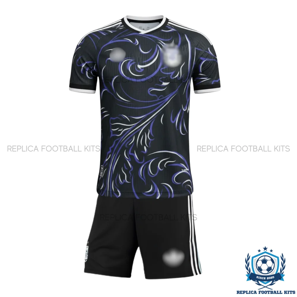 Argentina World Cup 2026 Away Kid Football Kit - front view