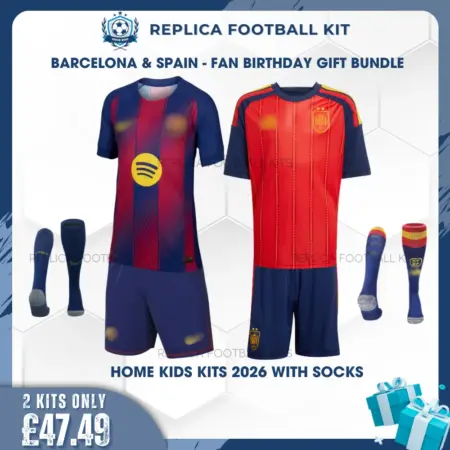 Barcelona and Spain World Cup 2026 Birthday Gift Pack - Home