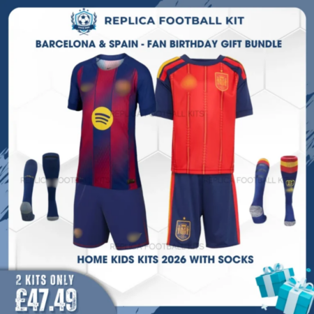 Barcelona and Spain World Cup 2026 Birthday Gift Pack - Home