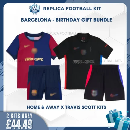 Barcelona x Travis Scott 25/26 Birthday Gift Pack - Home & Away