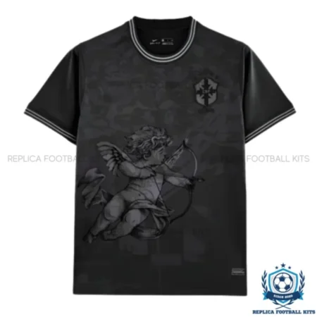 Brazil x Angel Special Edition Men Replica Football Shirt - front view