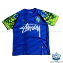 Brazil x Stussy Away Special Edition Men Replica Football Shirt 2022 - front view