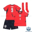 England World Cup 2026 KANE 9 Away Kid Replica Football Kit - overview