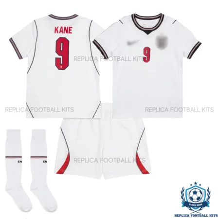 England World Cup 2026 KANE 9 Home Kid Replica Football Kit - overview
