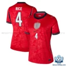 England World Cup 2026 RICE 4 Away Women Replica Football Shirt - overview