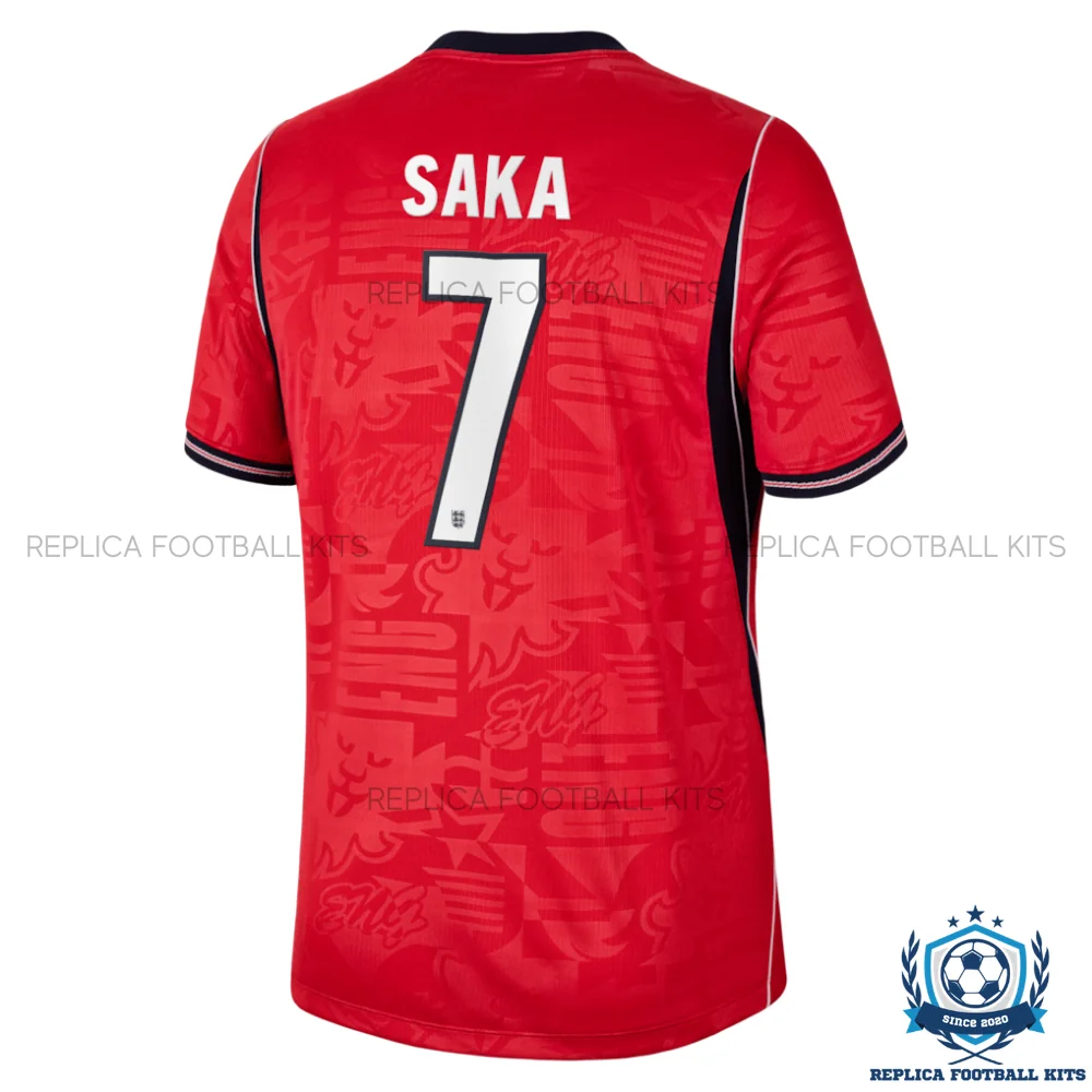 England World Cup 2026 SAKA 7 Away Men Replica Football Shirt - Image 3