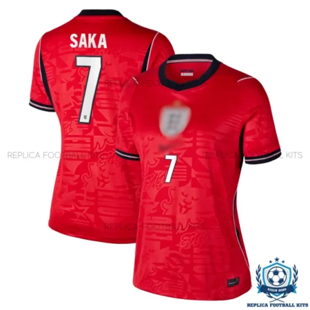 England World Cup 2026 SAKA 7 Away Women Replica Football Shirt - overview
