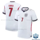 England World Cup 2026 SAKA 7 Home Men Replica Football Shirt - overview
