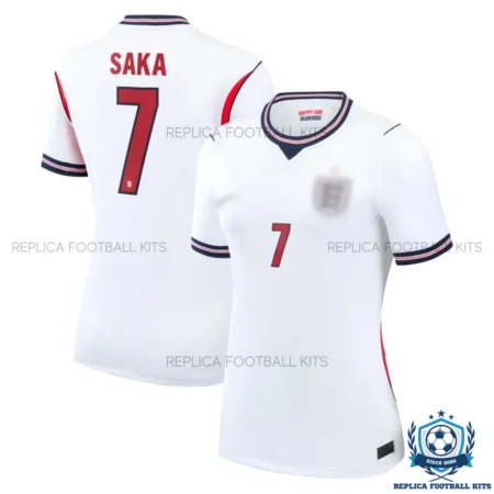 England World Cup 2026 SAKA 7 Home Women Replica Football Shirt - overview