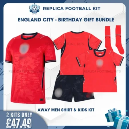 England World Cup 2026 Full Kit Gift Set - Away - blur