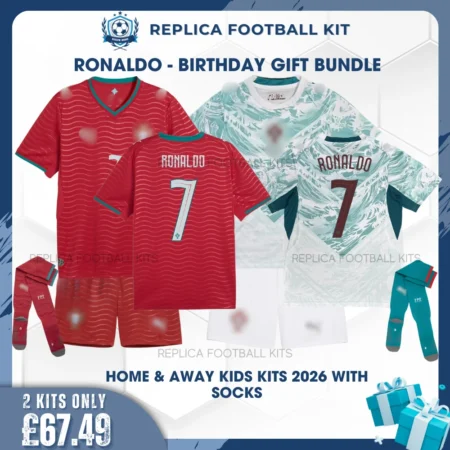 Portugal World Cup 2026 Ronaldo 7 Full Kit Gift Set