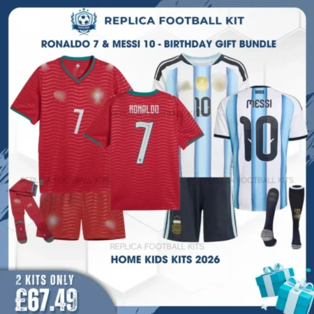 Portugal and Argentina World Cup 2026 Full Kit Gift Set