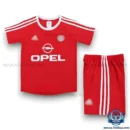 Retro Bayern Munich Home Kids Replica Kit 01/02 - Front view