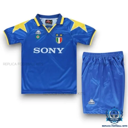 Retro Juventus Away Kids Replica Football Kit 1995/96