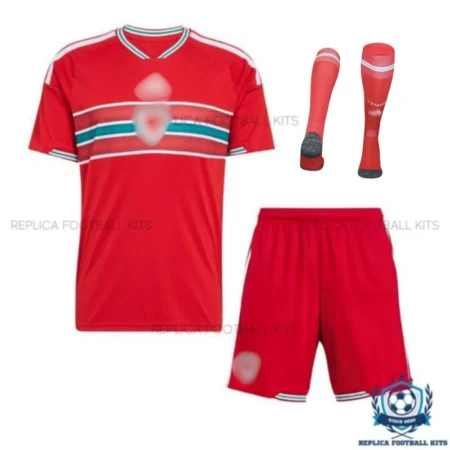 Wales World Cup 2026 Home Men & Kids Replica Football Kit - Front view