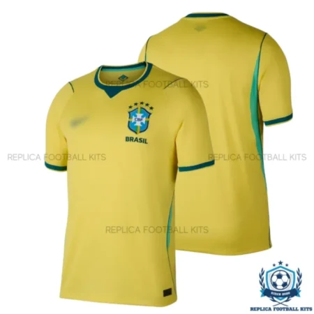 Brazil World Cup 2026 Home Men Replica Football Shirt - Over view - Blur