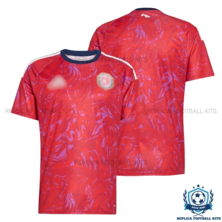 Costa Rica World Cup 2026 Home Men Replica Football Shirt - overview