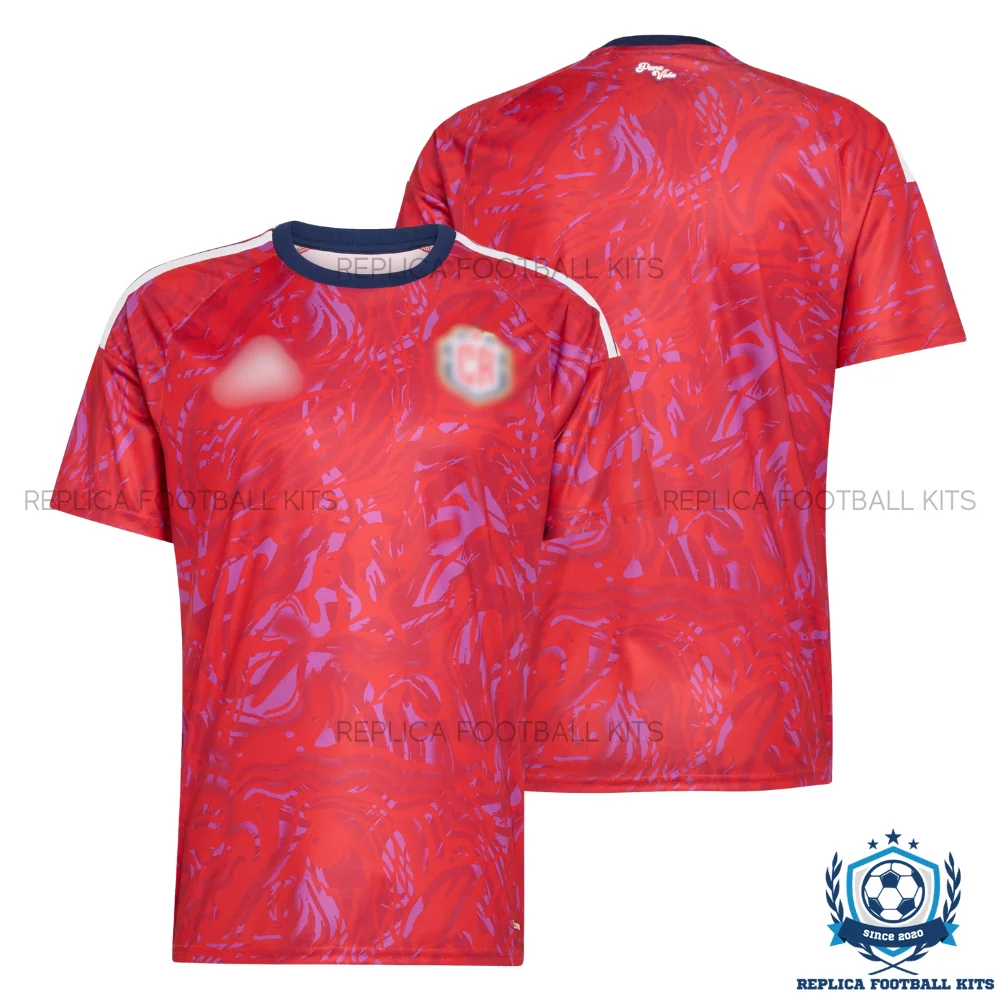 Costa Rica World Cup 2026 Home Men Replica Football Shirt