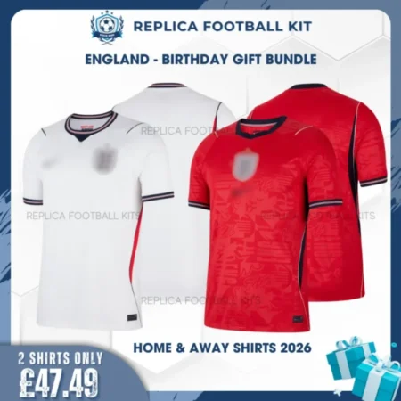 England World Cup 2026 Full Kit Gift Set - Home & Away