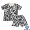 England World Cup 2026 Special Edition Kid Replica Football Kit - front view blur