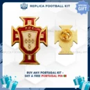 Portugal Football Pin Badge - overview