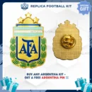 Argentina Football Pin Badge - Overview