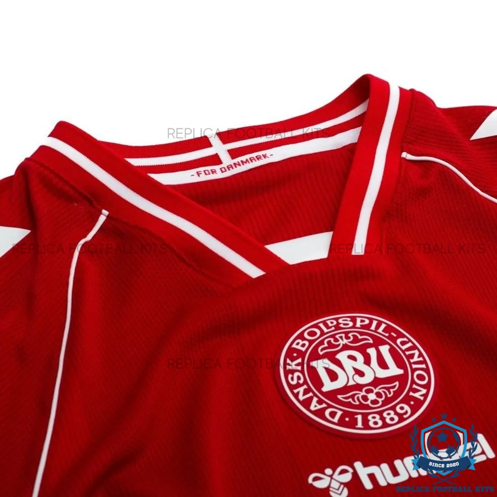 Denmark World Cup 2026 Home Men Replica Football Shirt - detail (1)