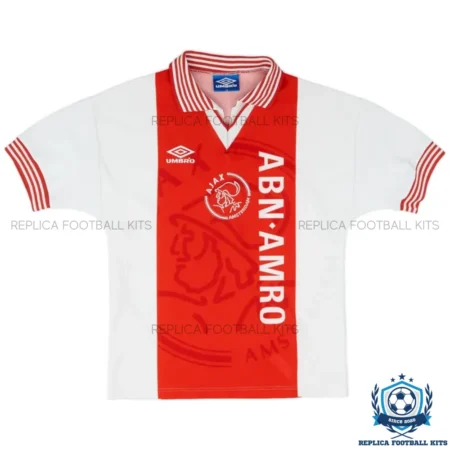 Retro Ajax Home Men Replica Football Shirt 1994/95 - front view