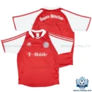 Retro Bayern Munich Home Men Replica Football Shirt 2003/04 - overview