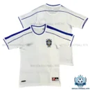 Retro Brazil Away Men Replica Football Shirt 1998 - overview