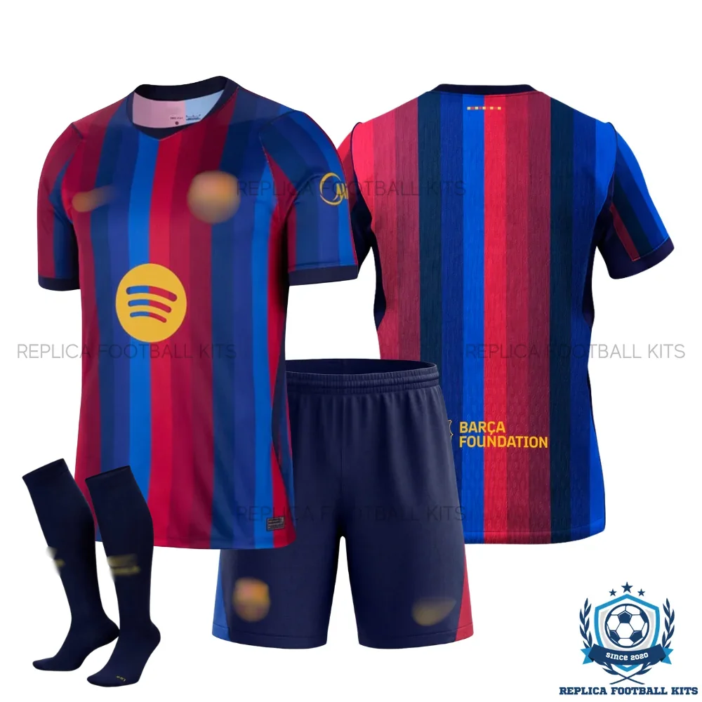 Barcelona Home Kid Replica Football Kit 2026/27 - overview