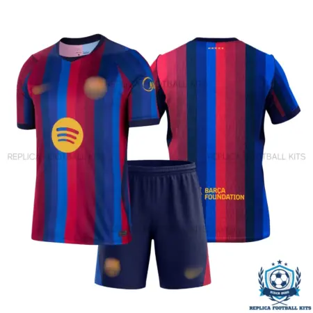 Barcelona Home Kid Replica Football Kit 2026/27 - overview