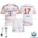 Bayern Munich OLISE 17 Away Kid Replica Football Kit 2025/26 - overview