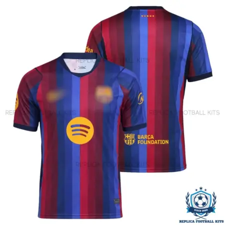 Barcelona Home Men Replica Football Shirt 2026/27 - over view
