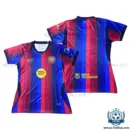 Barcelona Home Women Replica Football Shirt 26/27 - Over view