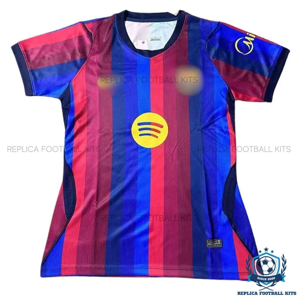 Barcelona Home Women Replica Football Shirt 26/27 - Front view