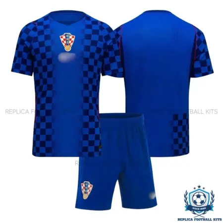 Croatia World Cup 2026 Away Kid Replica Football Kit - Over view