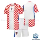 Croatia World Cup 2026 Home Kid Replica Football Kit - Over view