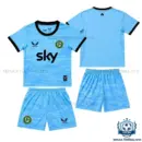 Ireland Blue Goalkeeper Kid Replica Football Kit 2026 - Over view