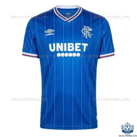 Rangers Home Men Replica Football Shirt 2026/27 - Front view