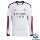 Real Madrid Home Men Replica Football Shirt 2026/27 Long Sleeve - Front view