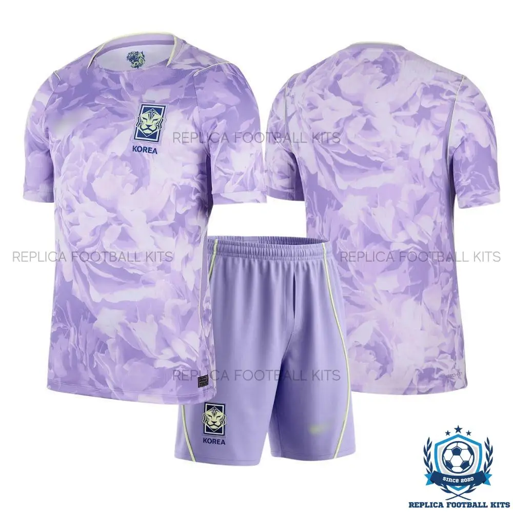 Korea World Cup 2026 Away Kid Replica Football Kit