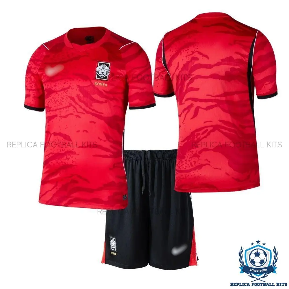 Korea World Cup 2026 Home Kid Replica Football Kit